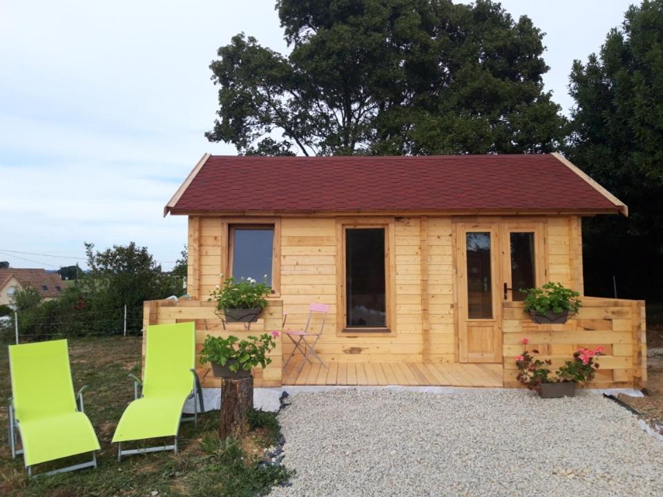 فيلا Chalet De Fred Saint-Ouen-de-Mimbré المظهر الخارجي الصورة